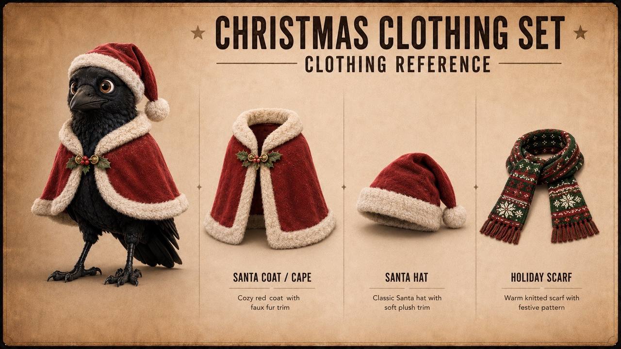 Christmas Clothing Set